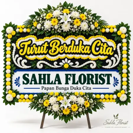 Papan Bunga Duka Medan Barat